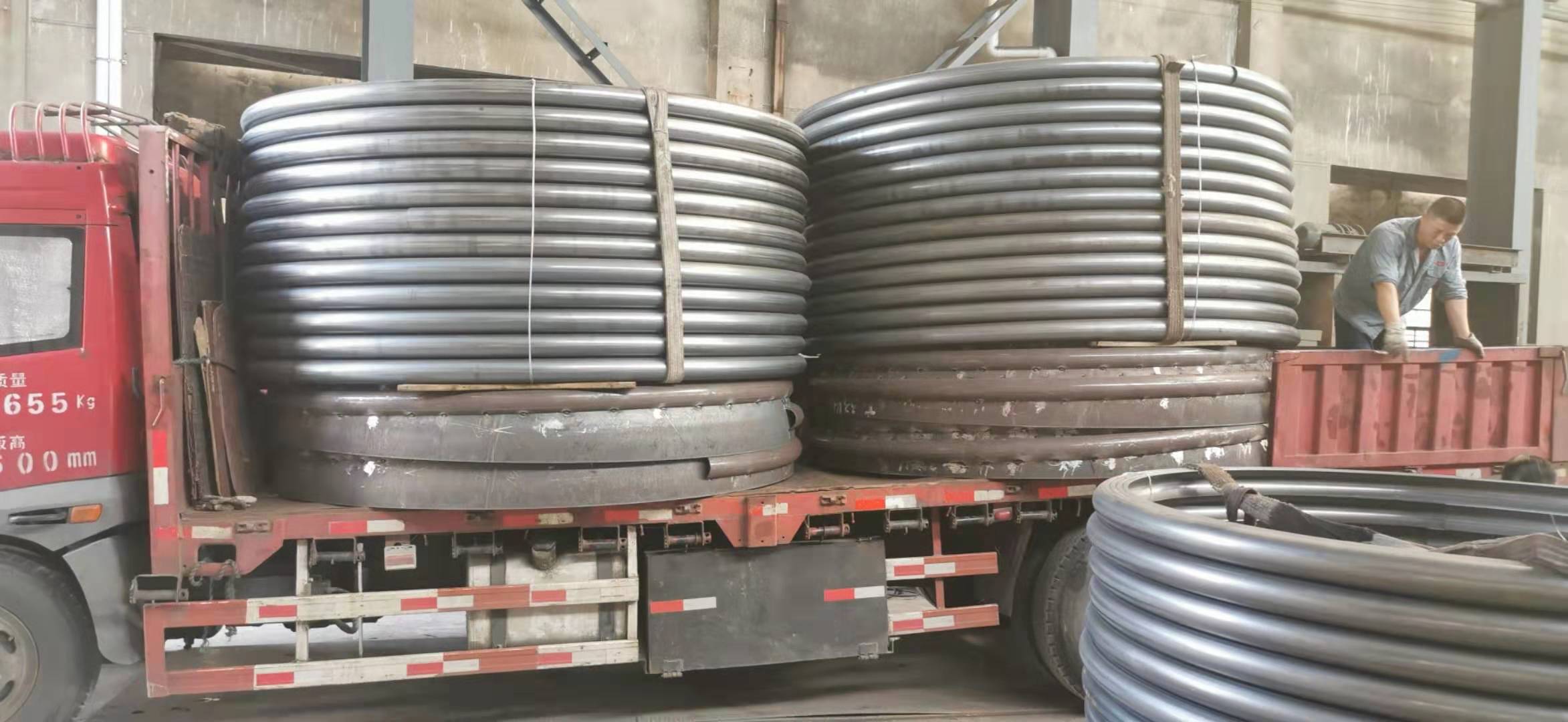 半圓管發貨現場 半圓管發貨現場